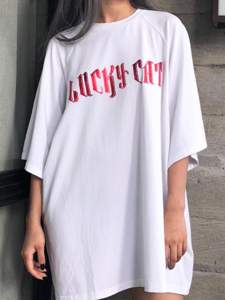 Lucky Cat Bronzing Tees-ntbhshop