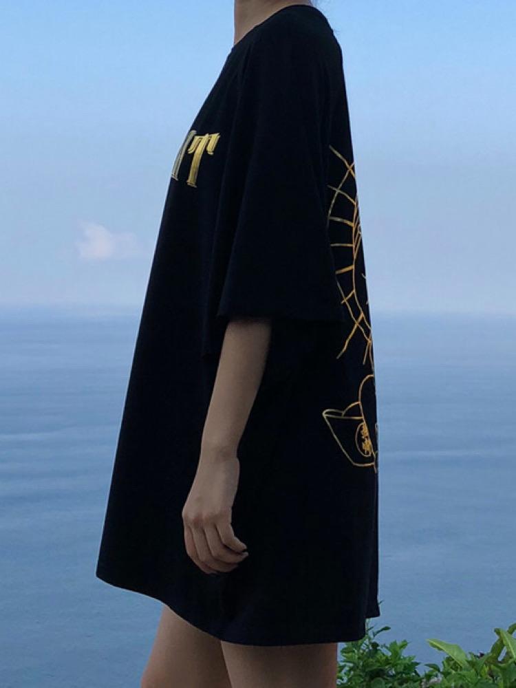 Lucky Cat Bronzing Tees-ntbhshop