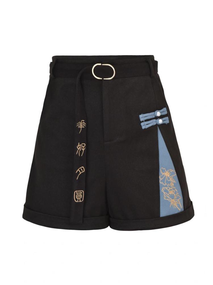 Moonstone Peony Polo & Shorts-ntbhshop