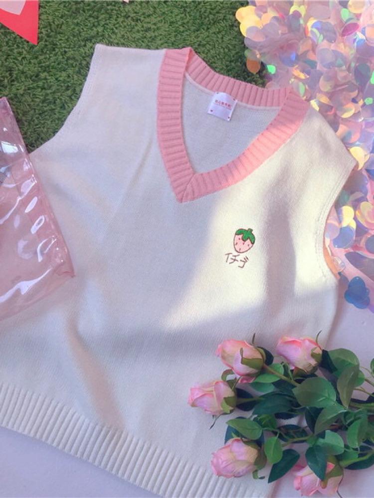 Peach & Strawberry Sweaters-ntbhshop