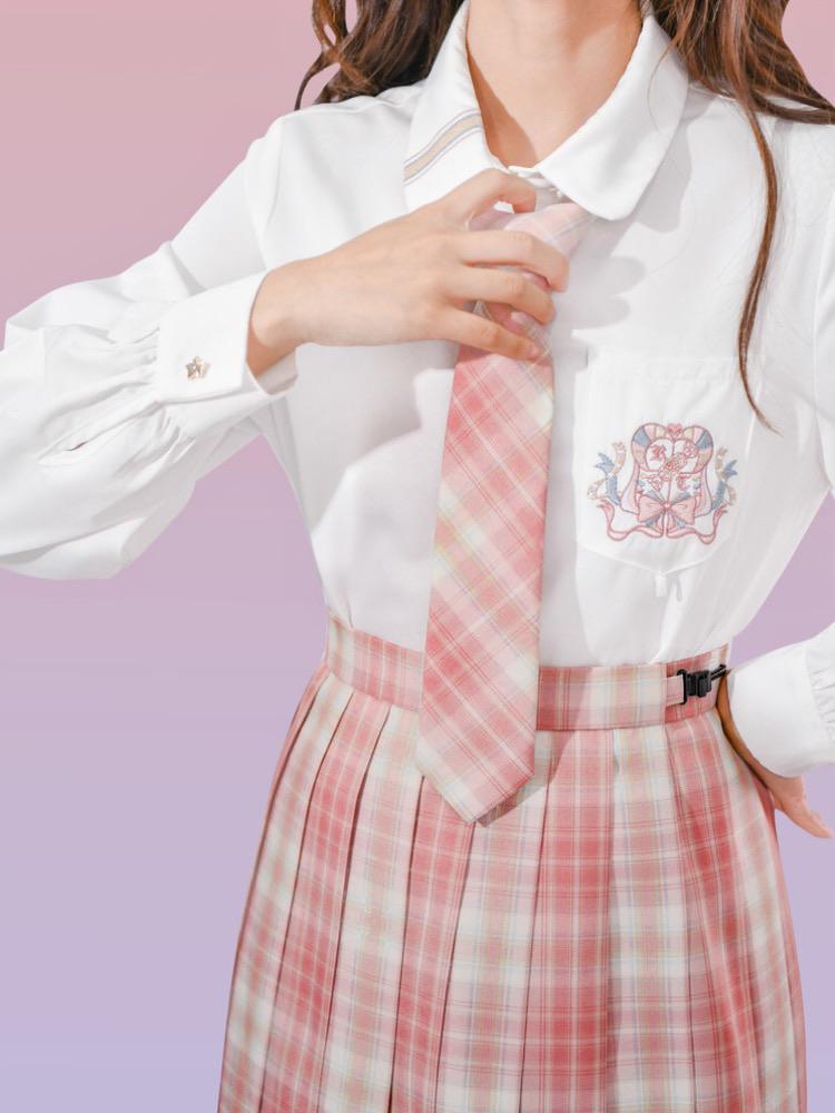 Peach Princess JK Uniform Bow Ties & Neck Ties-ntbhshop