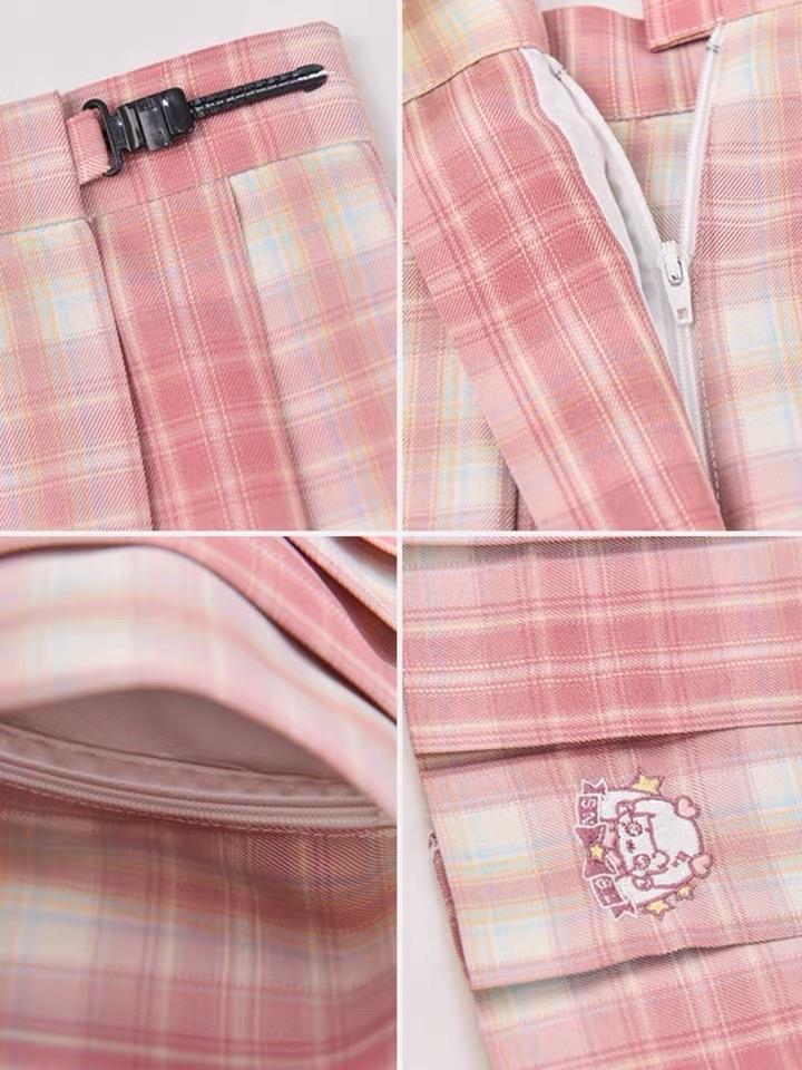 Peach Princess JK Uniform Skirts-ntbhshop