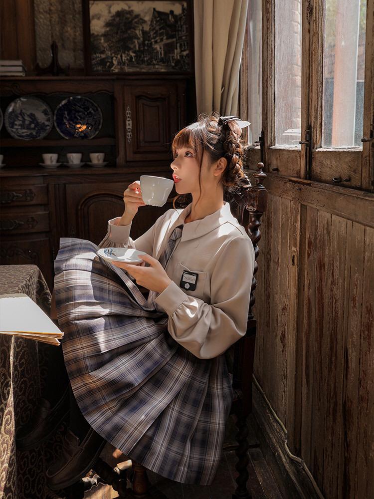 Phonograph JK Uniform Skirts-ntbhshop