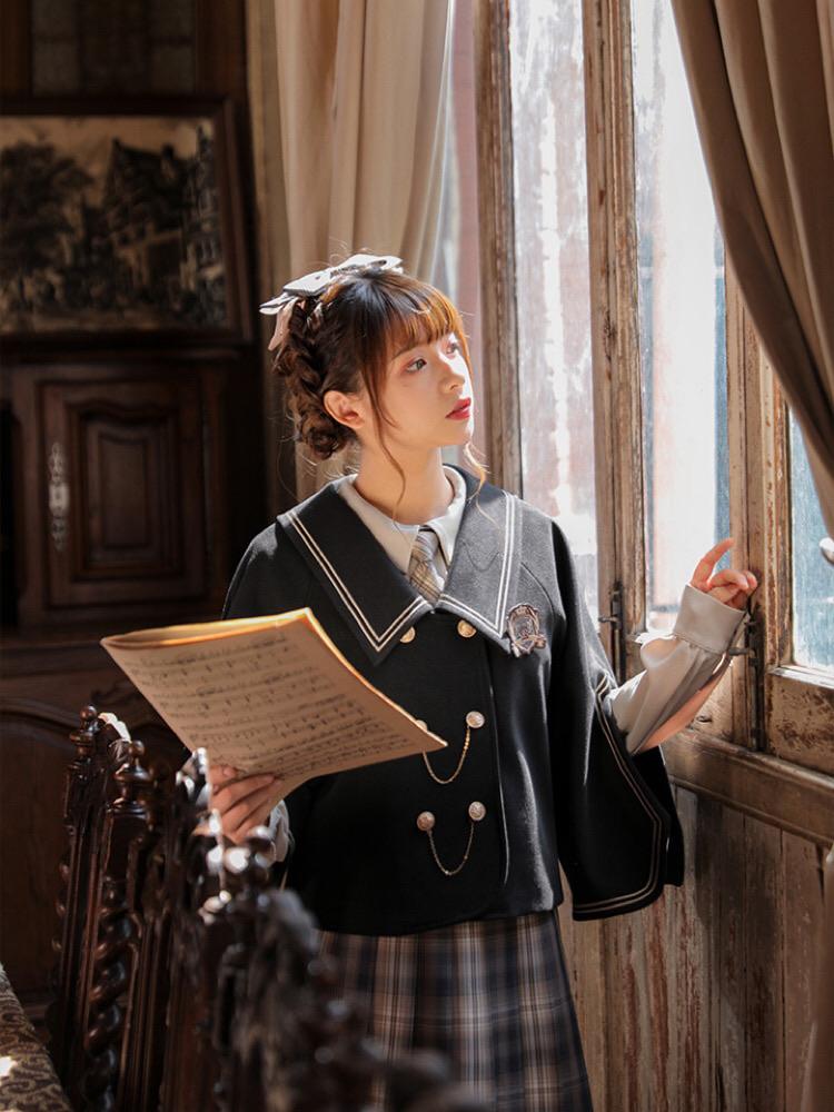 Phonograph JK Uniform Skirts-ntbhshop