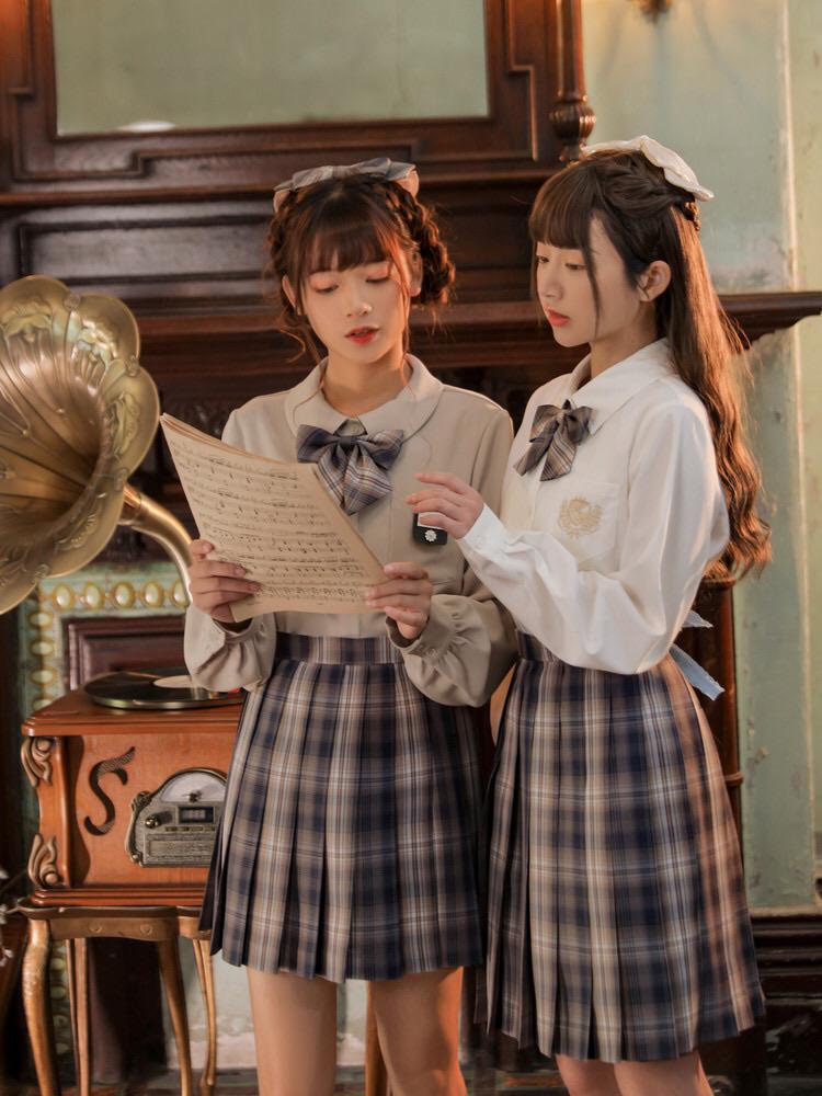 Phonograph JK Uniform Skirts-ntbhshop