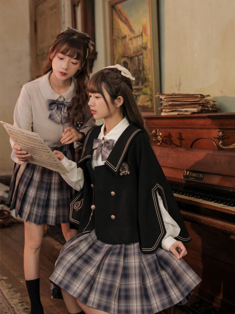 Phonograph JK Uniform Skirts-ntbhshop
