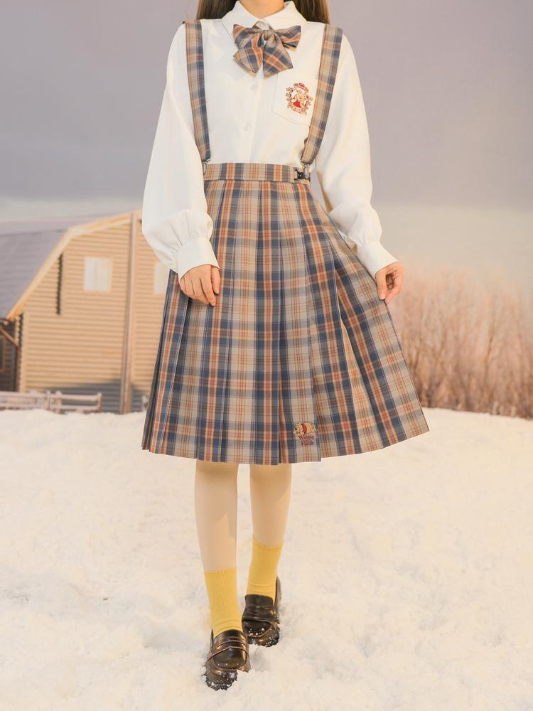 Pooh JK Uniform Skirts-Sets-ntbhshop