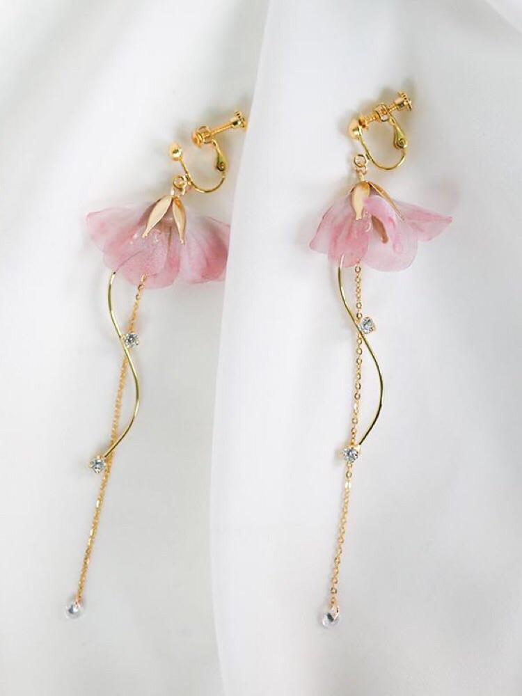 Rose Earrings-ntbhshop