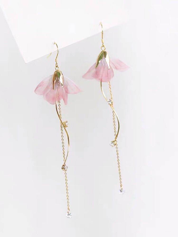 Rose Earrings-ntbhshop