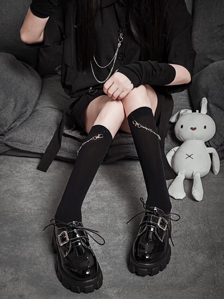 Rough Chain Socks-ntbhshop