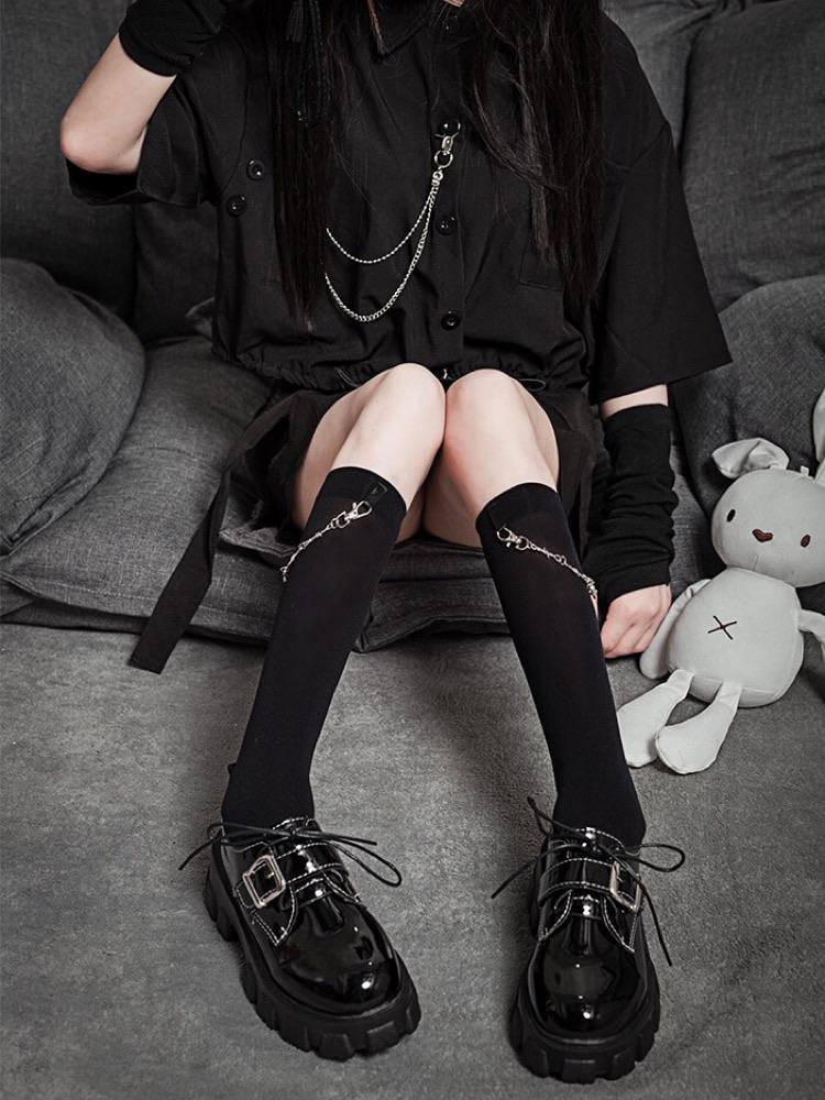 Rough Chain Socks-ntbhshop