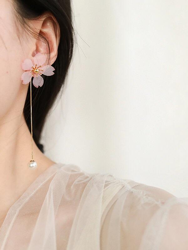 Sakura Earrings-ntbhshop