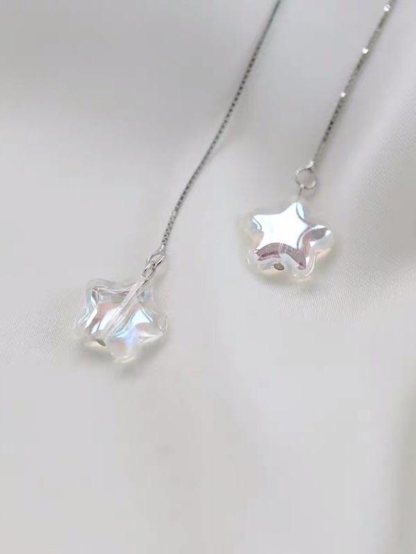 Star Notes Drop Earrings-Accessories-ntbhshop