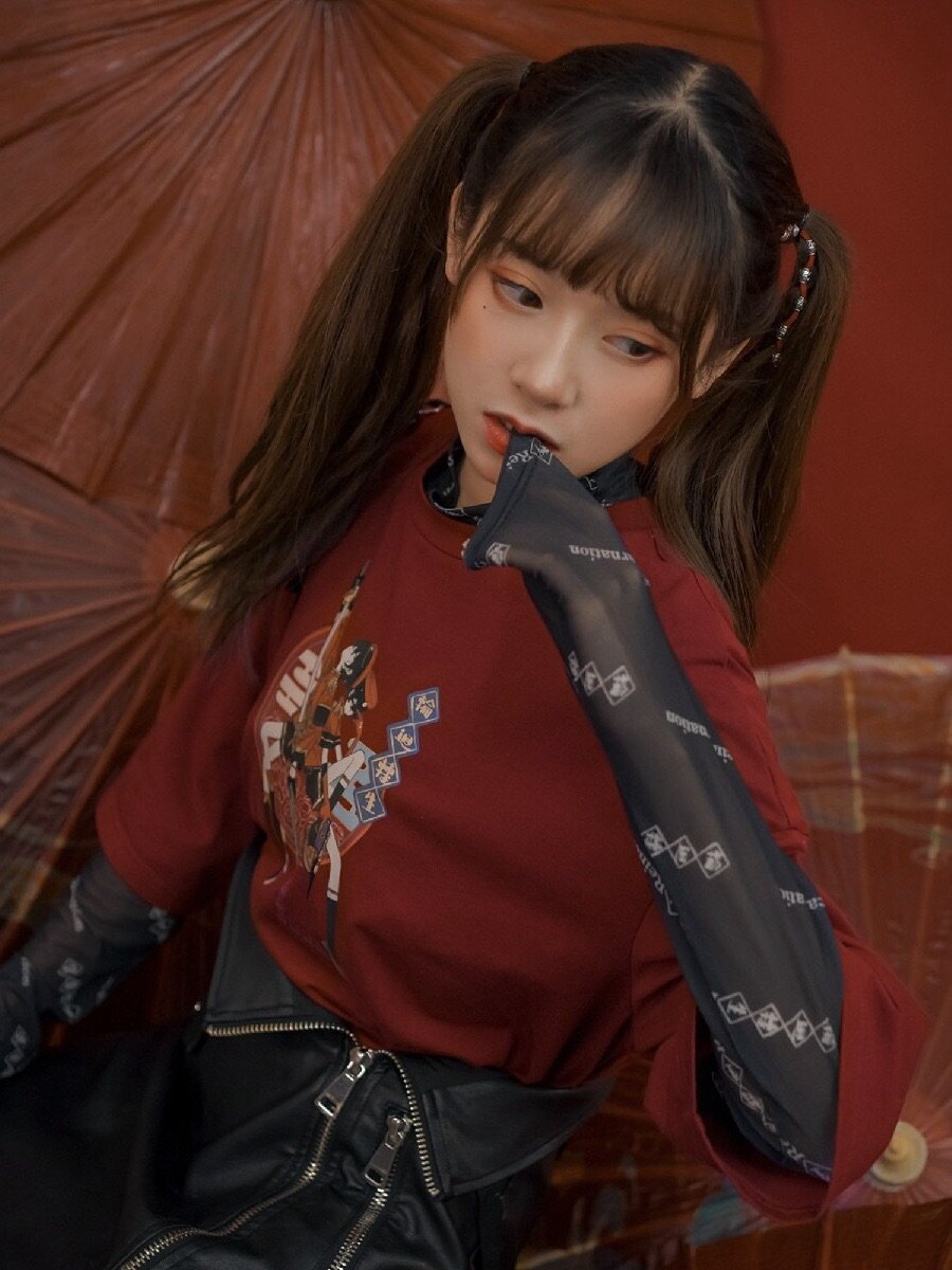 The Twin Mesh Tops & Tees-ntbhshop