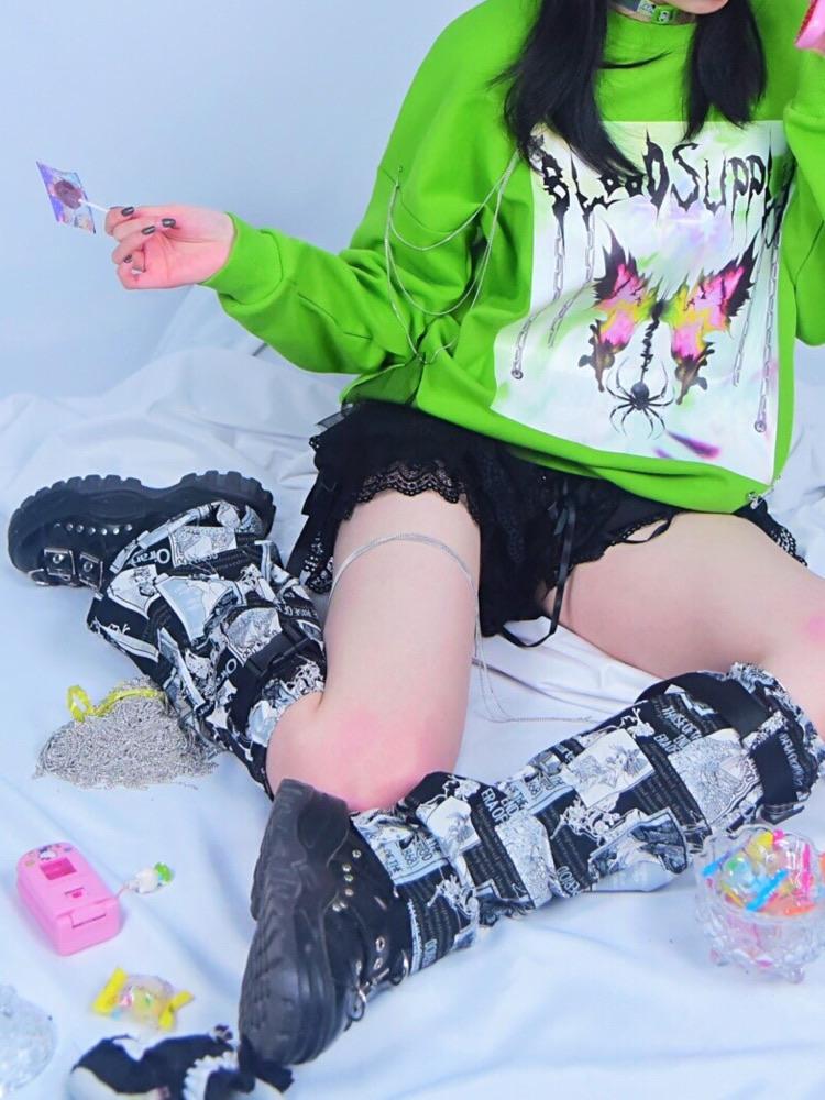 Tokyo Night Leg Sleeves-ntbhshop